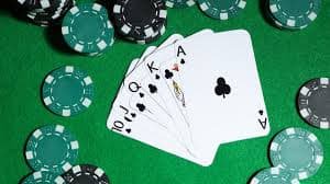 Live Free Bet Blackjack table with dealer and player cards visible on screen